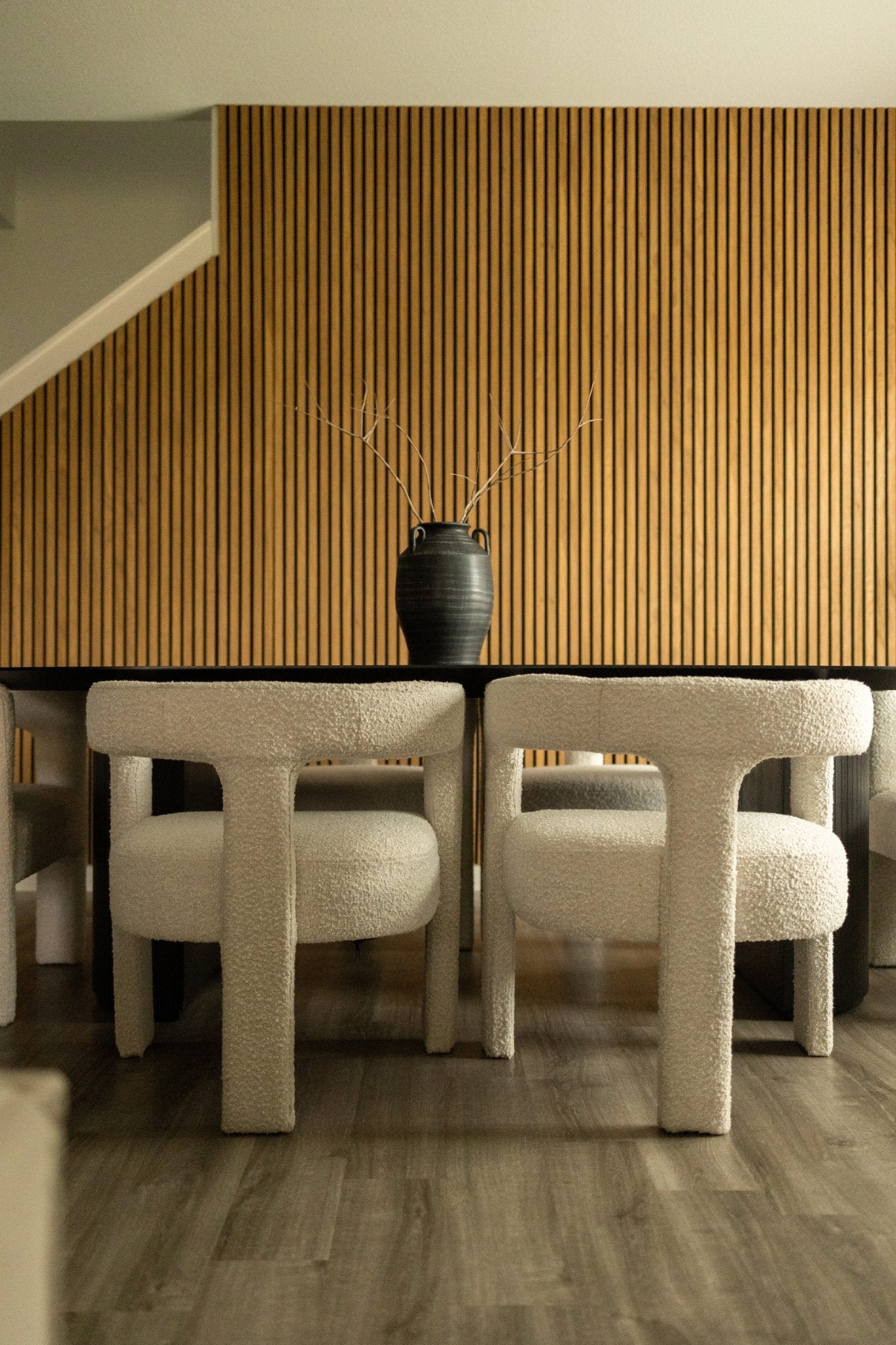 Slatwall in a living room